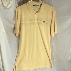 Traci Mathew Buttery Yellow Men’s Polo Men’s Large